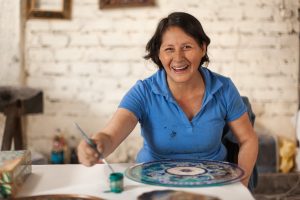 This Peruvian Artisan Found Something That No Self-help Book Could Offer.
